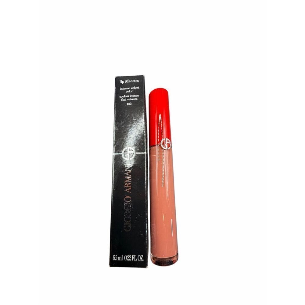 Giorgio Armani lip mastreo intense velvet color- color 102